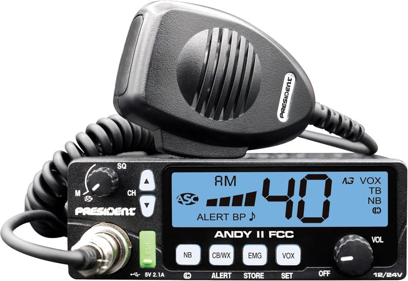 President Electronics Andy II FCC CB Radio - Image 4